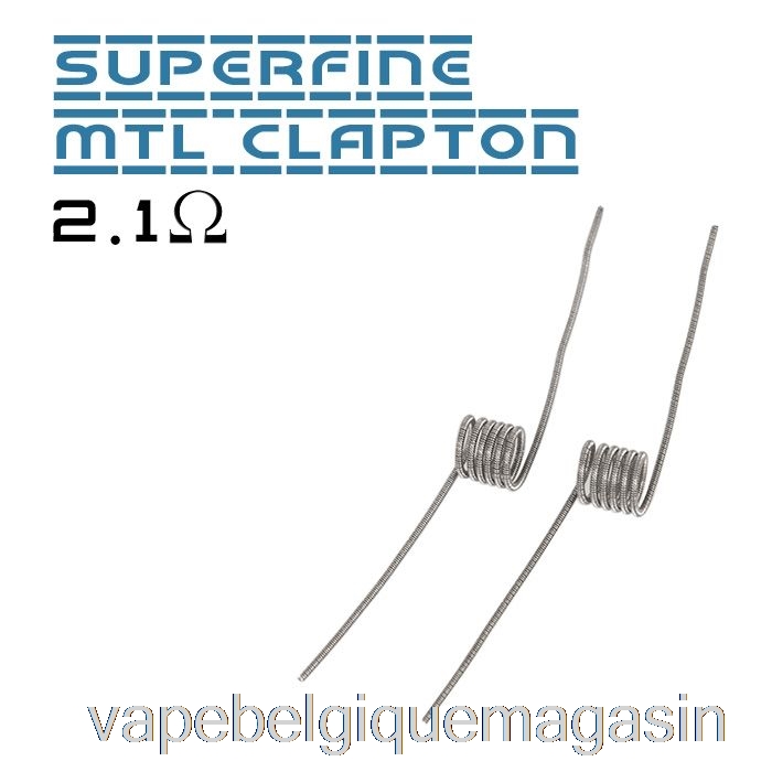 Vape Juice Vandy Vape Performance Bobines Préconstruites Bobine Clapton Superfine Mtl 2,1 Ohm